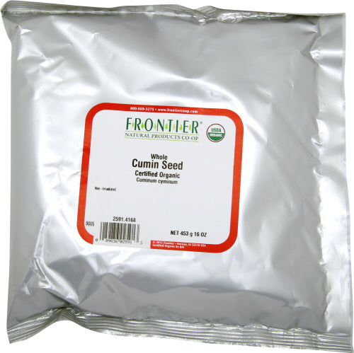FRONTIER HERB: Organic Cumin Seed Whole, 16 oz - Vending Business Solutions