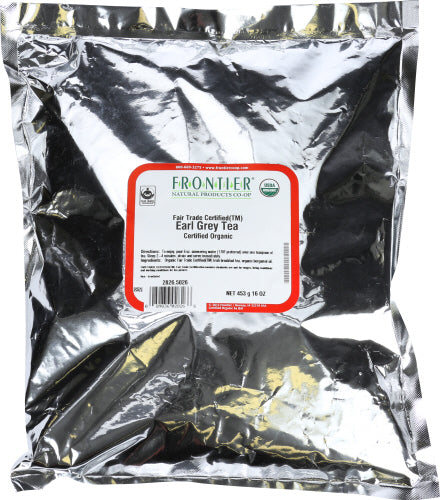 FRONTIER HERB: Organic Tea Earl Grey, 16 oz - Vending Business Solutions