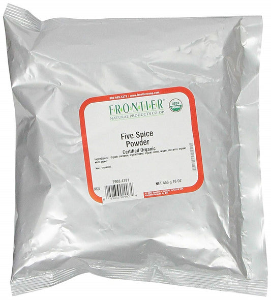 FRONTIER HERB: Organic Chinese Powder Five Spice, 16 oz - Vending Business Solutions
