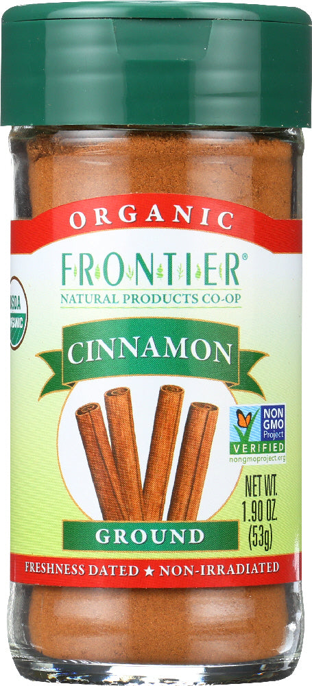 FRONTIER NATURAL PRODUCTS: Organic Cinnamon Ground, 1.9 oz - Vending Business Solutions