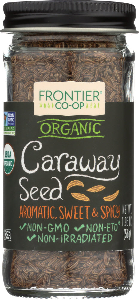 FRONTIER HERB: Organic Caraway Seed Whole Bottle, 1.9 oz - Vending Business Solutions