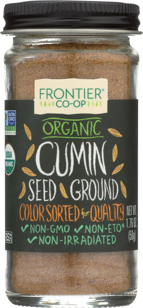 FRONTIER HERB: Organic Cumin Seed Ground Bottle, 1.76 oz - Vending Business Solutions
