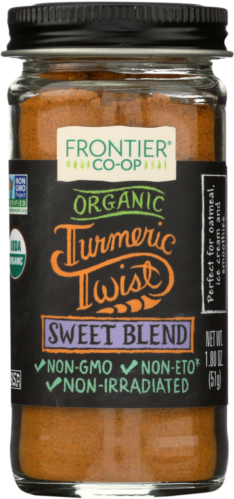 FRONTIER HERB: Turmeric Blend Sweet Organic, 1.8 oz - Vending Business Solutions