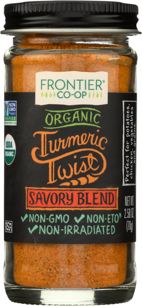 FRONTIER HERB: Turmeric Blend Savory Organic, 2.5 oz - Vending Business Solutions