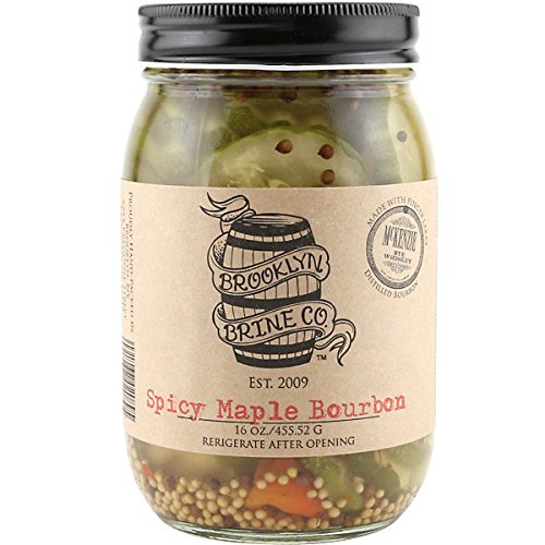 BROOKLYN BRINE: Pickle Spicy Maple Bourbon, 16 oz - Vending Business Solutions