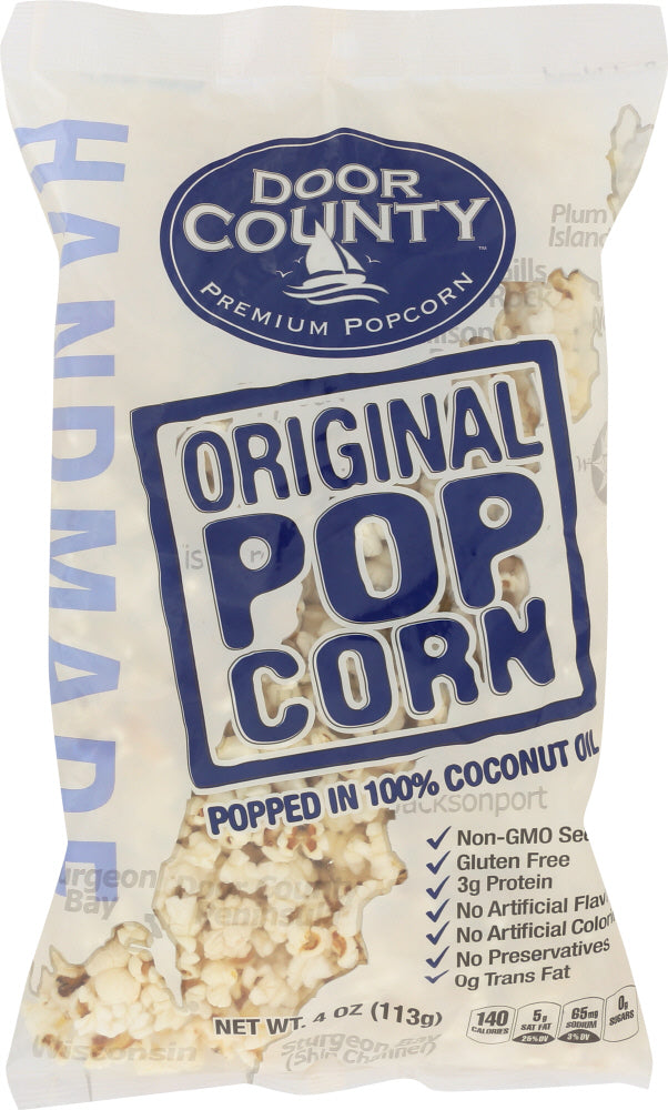DOOR COUNTY POTATO CHIPS: Popcorn Original, 4 oz - Vending Business Solutions