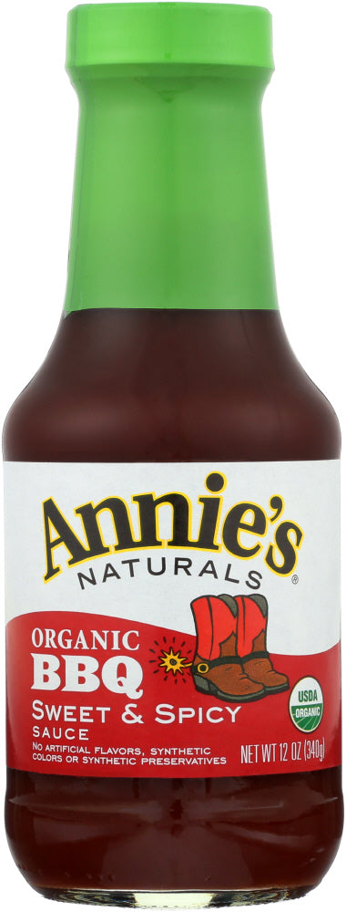 ANNIES HOMEGROWN: Bbq Sweet & Spicy Sauce, 12 oz - Vending Business Solutions