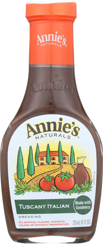 ANNIE'S NATURALS: Tuscany Italian Dressing, 8 oz - Vending Business Solutions
