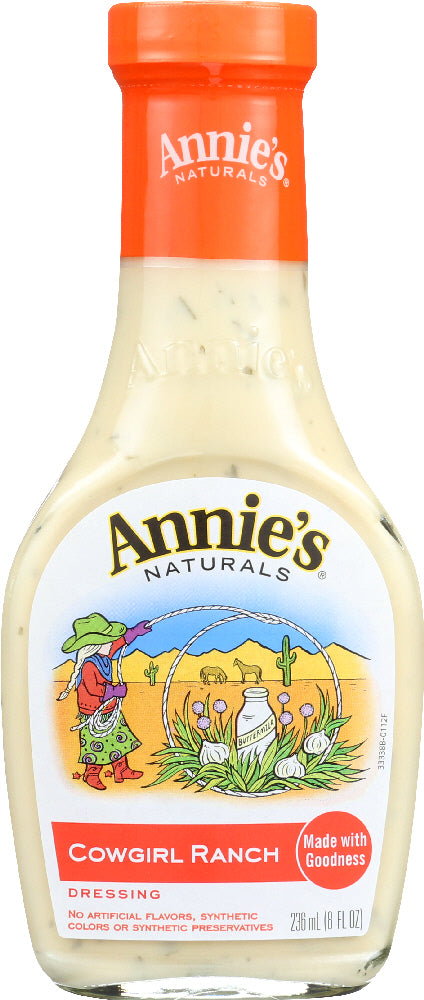 ANNIES HOMEGROWN: Cowgirl Ranch Dressing, 8 oz - Vending Business Solutions
