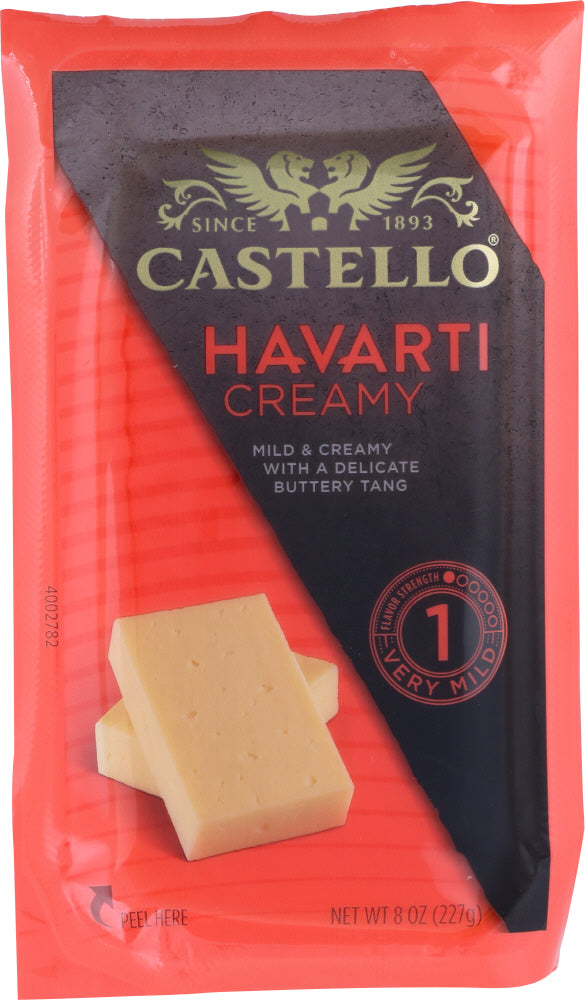CASTELLO: Havarti Creamy Cheese, 8 oz - Vending Business Solutions
