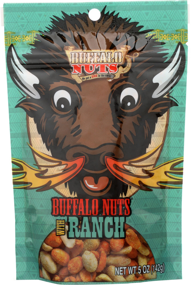 BUFFALO NUTS: Buffalo Nuts Ranch Flavor, 5 oz - Vending Business Solutions