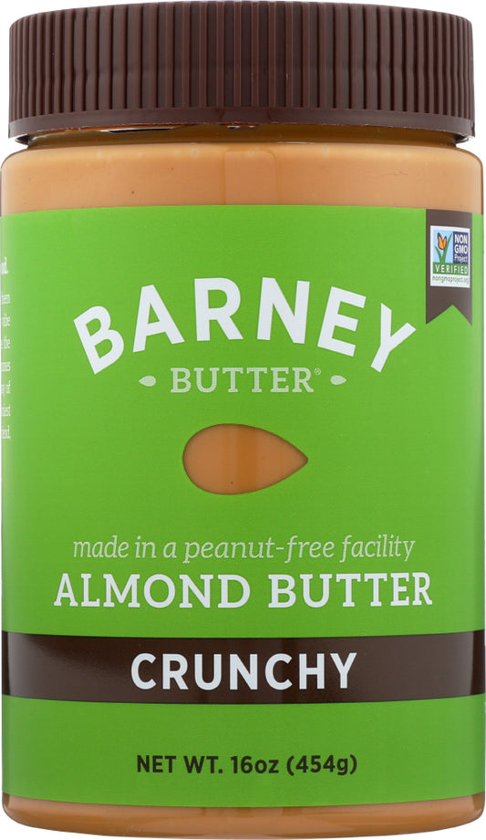 BARNEY BUTTER:  Almond Butter Crunchy, 16 Oz - Vending Business Solutions
