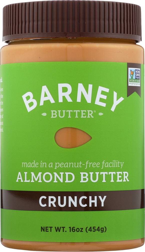 BARNEY BUTTER:  Almond Butter Crunchy, 16 Oz - Vending Business Solutions