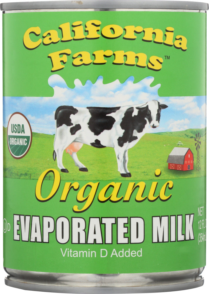 CALIFORNIA FARMS: Organic Evaporated Milk, 12 oz - Vending Business Solutions