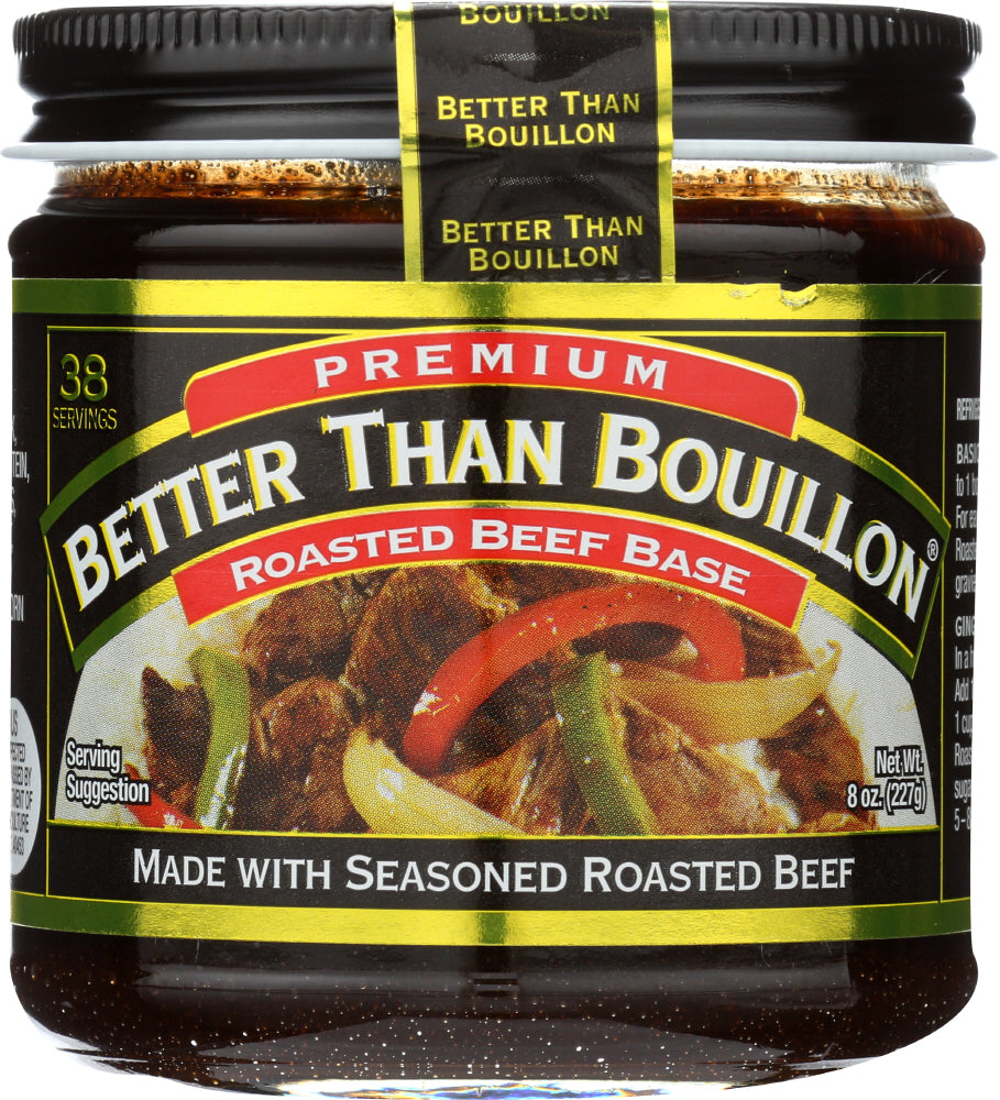 BETTER THAN BOUILLON: Roasted Beef Base, 8 oz - Vending Business Solutions