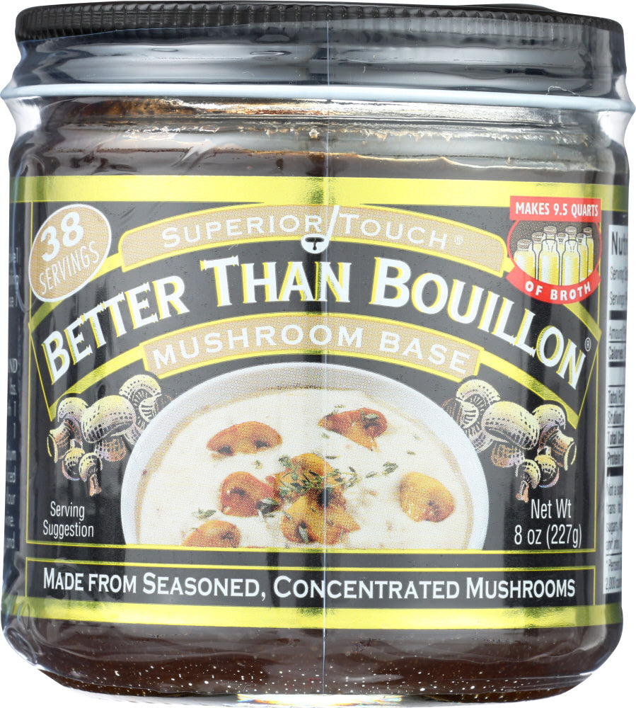 BETTER THAN BOUILLON: Base Mushroom, 8 oz - Vending Business Solutions