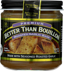 BETTER THAN BOUILLON: Roasted Garlic Base, 8 oz - Vending Business Solutions