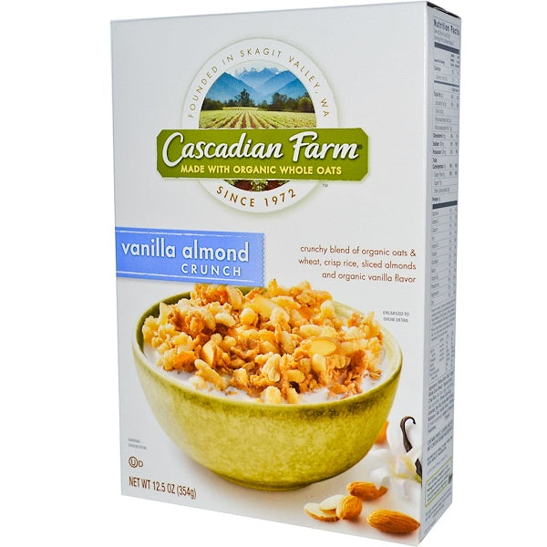 CASCADIAN FARM: Cereal Vanilla Almond Crunch, 12.5 oz - Vending Business Solutions