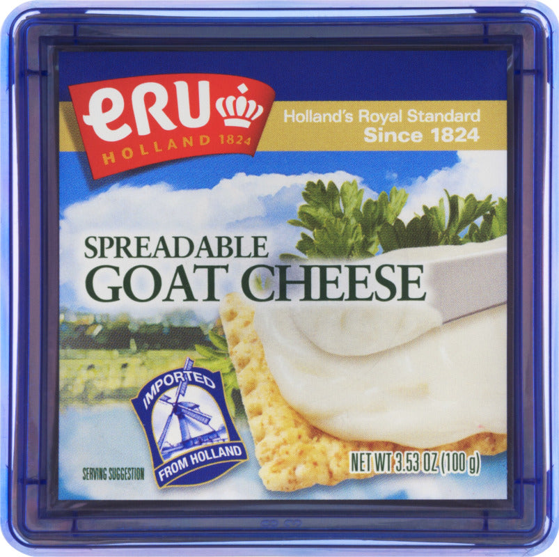 ERU HOLLAND: Goat Cheese Spread, 3.53 oz - Vending Business Solutions