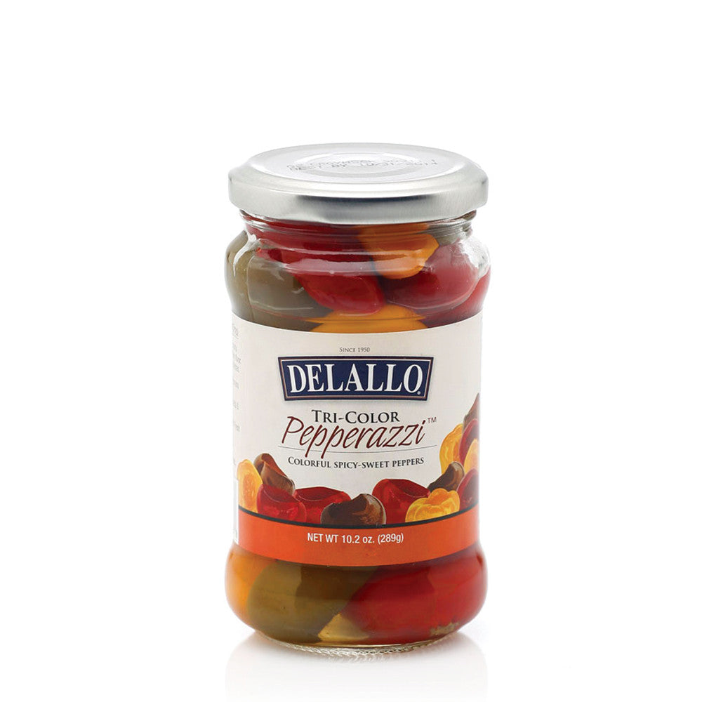 DELALLO: Tri Color Pepperazzi, 10.2 oz - Vending Business Solutions