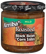 ARRIBA: Salsa Black Bean and Corn, 16 oz - Vending Business Solutions