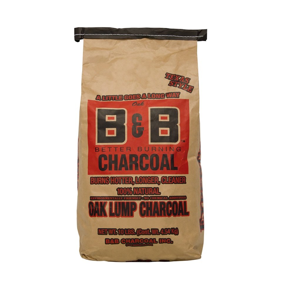 B&B CHARCOAL INC: Oak Lump Charcoal, 10 lb - Vending Business Solutions