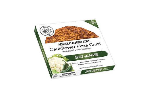 CALIFLOUR: Spicy Jalapeno Cauliflower Pizza Crust, 10 oz - Vending Business Solutions