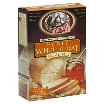 HODGSON MILL: Honey Whole Wheat Bread Mix, 16 Oz - Vending Business Solutions