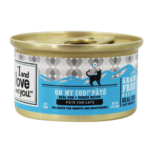 I&LOVE&YOU: Can Food Oh My Cod Pate in Can, 3 oz - Vending Business Solutions