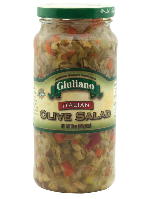 GIULIANO: Olive Salad Italian, 16 oz - Vending Business Solutions