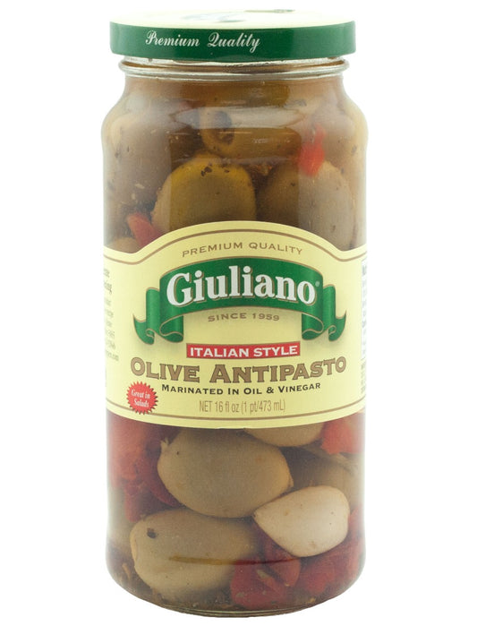 GIULIANO: Olive Antipasto, 16 oz - Vending Business Solutions