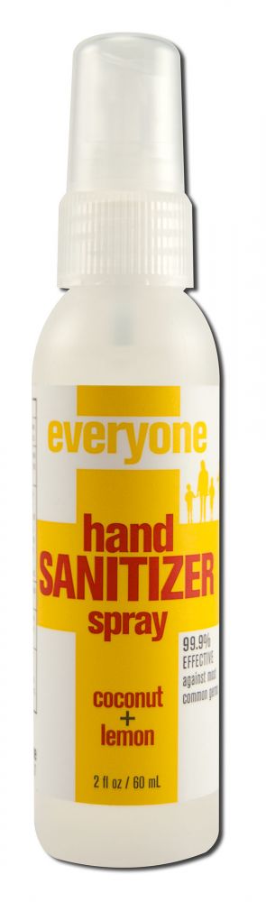 EVERYONE: Coconut Lemon Hand Sanitizer Spray, 2 oz - Vending Business Solutions