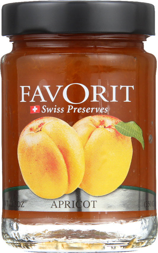 FAVORIT: Preserve Apricot, 12.3 oz - Vending Business Solutions