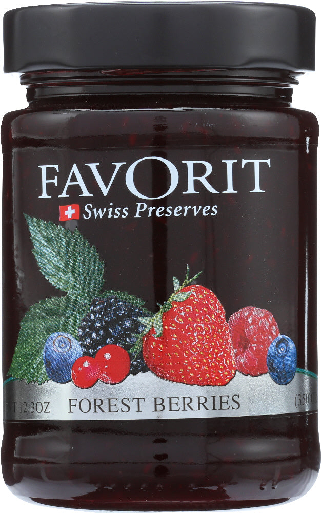 FAVORIT: Preserve Forest Berry, 12.3 oz - Vending Business Solutions