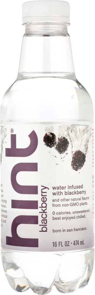 HINT: Premium Essence Blackberry Water, 16 Oz - Vending Business Solutions