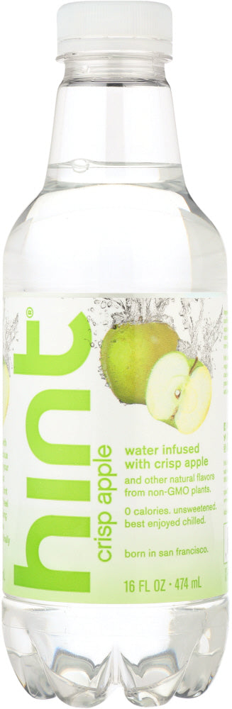 HINT: Unsweet Essence Water Crisp Apple, 16 oz - Vending Business Solutions