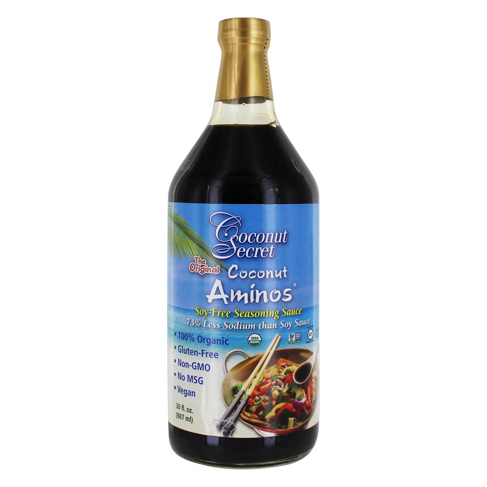 COCONUT SECRET: Organic Coconut Aminos, 30 oz - Vending Business Solutions