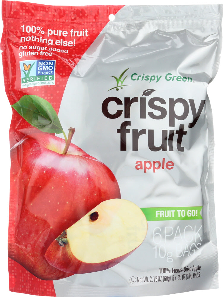 CRISPY GREEN: Crispy 6 Pack Apple, 2.16 oz - Vending Business Solutions