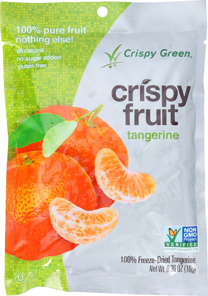 CRISPY GREEN: Crispy Fruit Tangerine, 0.36 oz - Vending Business Solutions