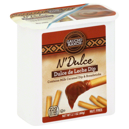 GAUCHO RANCH: Dulce De Leche With Breadstick, 2.1 oz - Vending Business Solutions