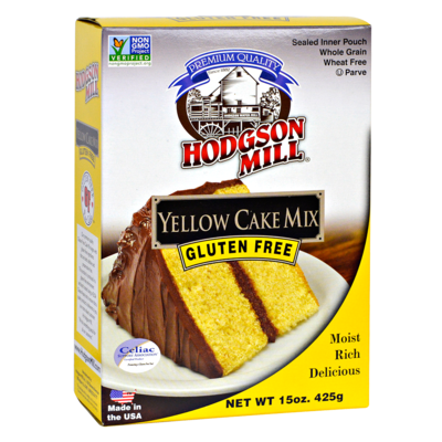 HODGSON MILL: Yellow Cake Mix Gluten Free, 15 oz - Vending Business Solutions