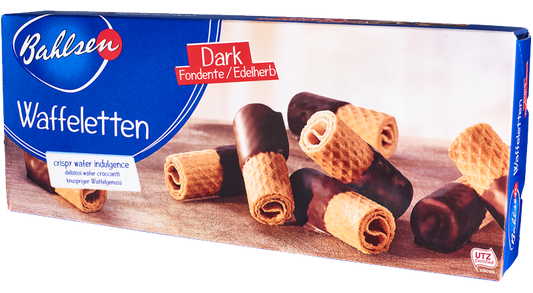 BAHLSEN: Dark Chocolate Wafer Roll, 3.5 oz - Vending Business Solutions