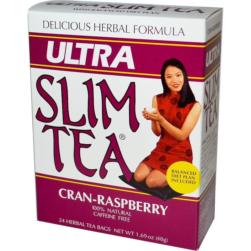 HOBE: Tea Slim Ultra Cran Raspberry, 24 bg - Vending Business Solutions