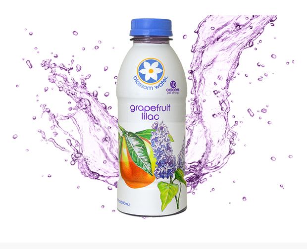 BLOSSOM WATER: Lilac Grapefruit Water, 16 oz - Vending Business Solutions
