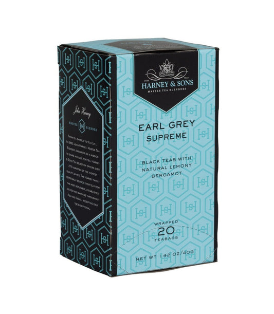 HARNEY & SONS: Earl Gray Supreme Tea, 20 bg - Vending Business Solutions