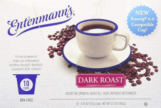 ENTENMANNS: Coffee Single Serve Dark Roast, 10 pc - Vending Business Solutions