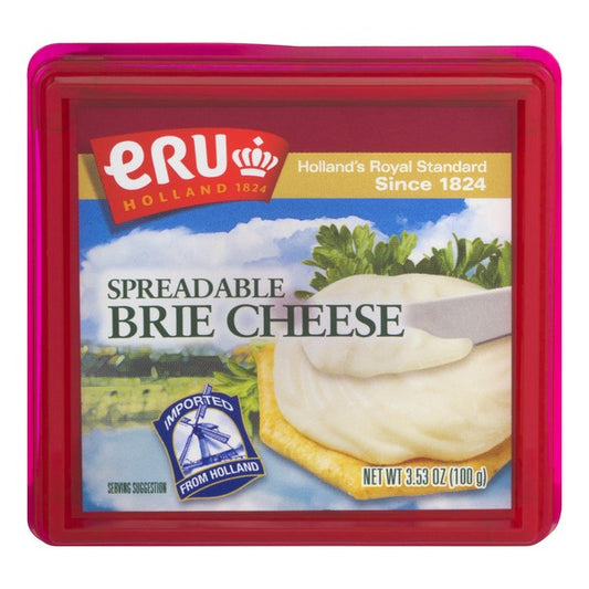 ERU HOLLAND: Spreadable Brie Cheese, 3.5 oz - Vending Business Solutions