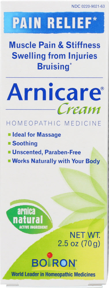BOIRON: Arnicare Cream Homeopathic Medicine, 2.5 oz - Vending Business Solutions