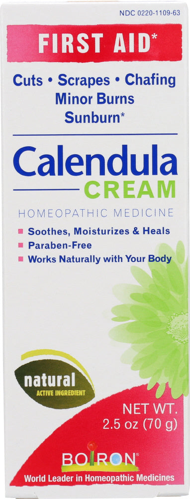 BOIRON: First Aid Calendula Cream Homeophatic Medicine, 2.5 Oz - Vending Business Solutions