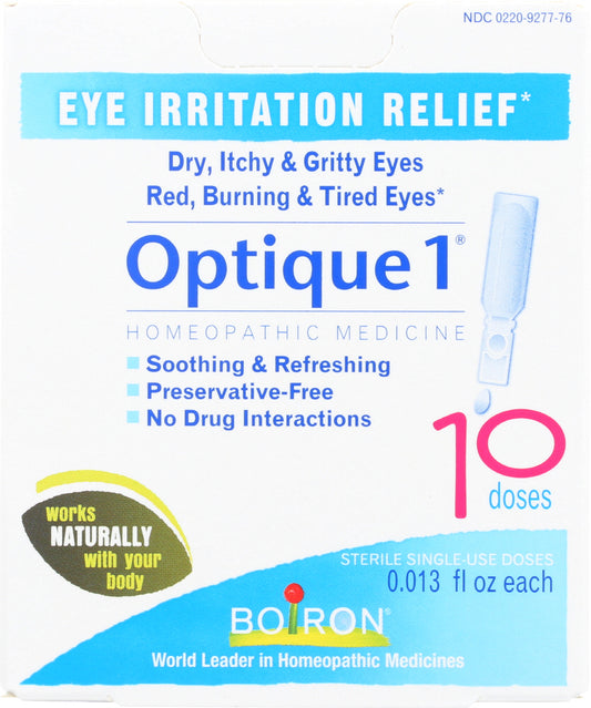 BOIRON: Optique 1 Minor Eye Irritation Drops, 10 Doses - Vending Business Solutions